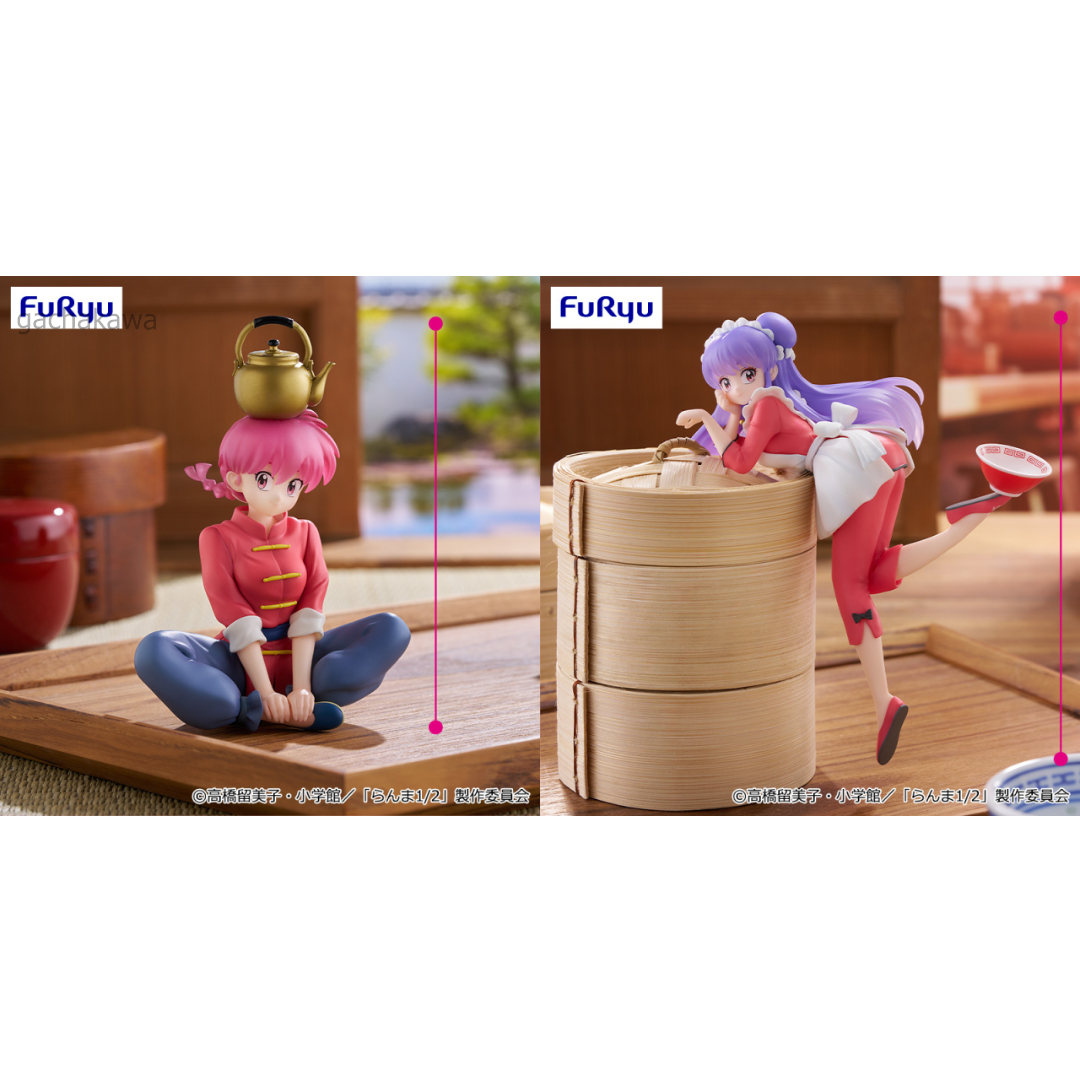 PSL TV Anime Ranma 1/2 Shampoo Ranma Noodle Stopper Prize Figure Set