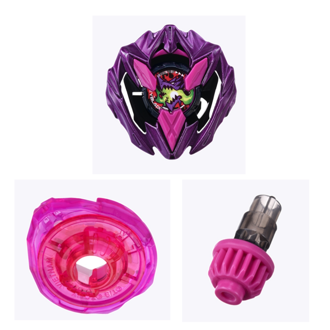 【PSL】BEYBLADE X UX-00 Dran buster 1-60A Color Booster Choice Violet A Set