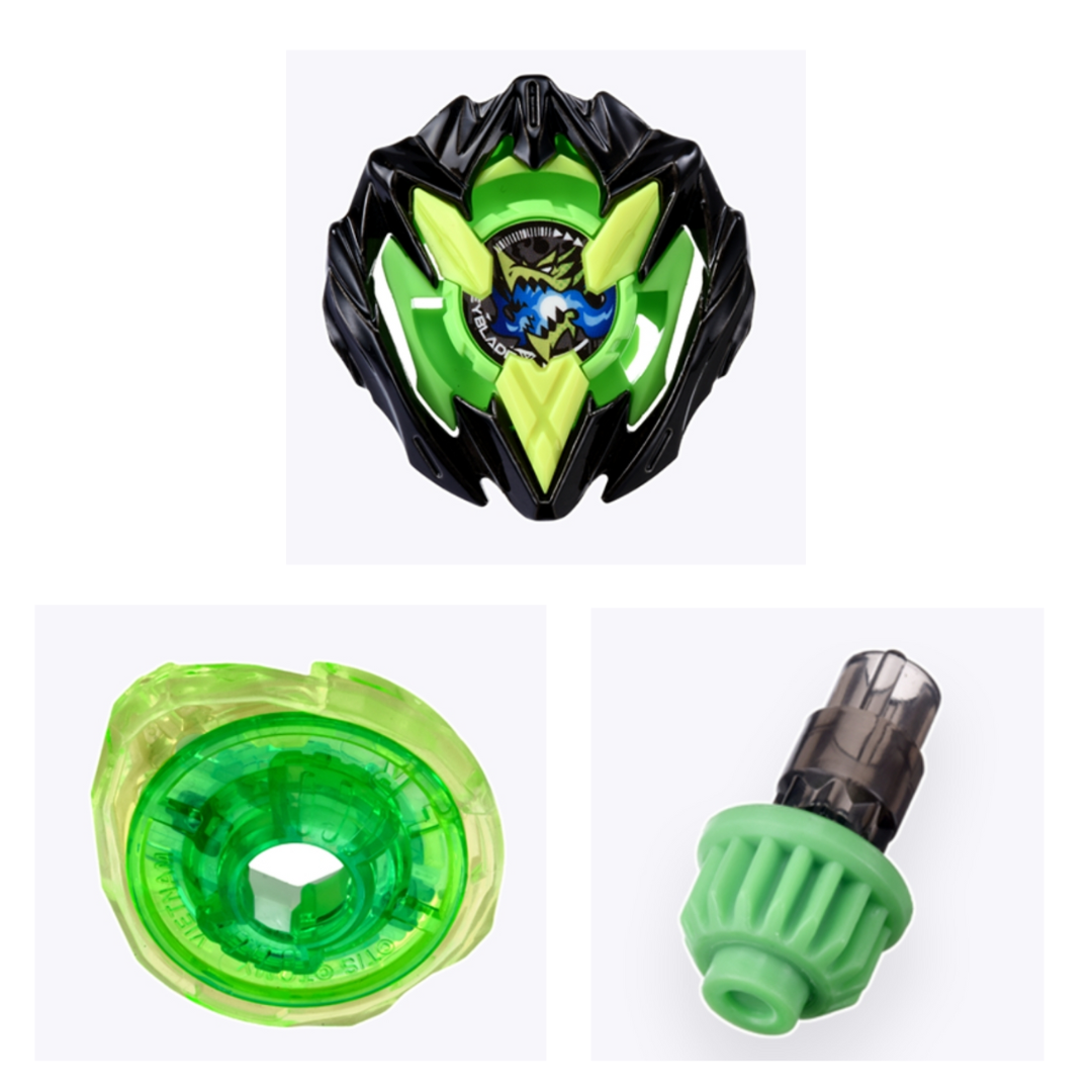 【PSL】BEYBLADE X UX-00 Dran buster 1-60A Color Booster Choice Cian A Set