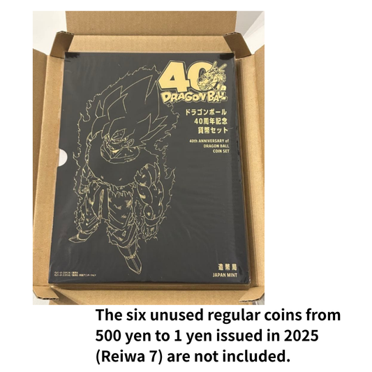 Dragon Ball 40th Anniversary Coin Set Limited NEW Limited medal only Japan