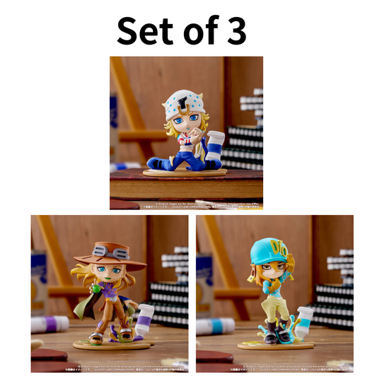 PSL PalVerse Pale Steel Ball Run JoJo's Bizarre Adventure Figure Set of 3