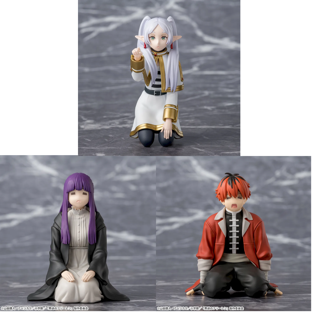 Frieren Beyond Journey's End Chokonose Premium Figure Frieren Fern Stark Set