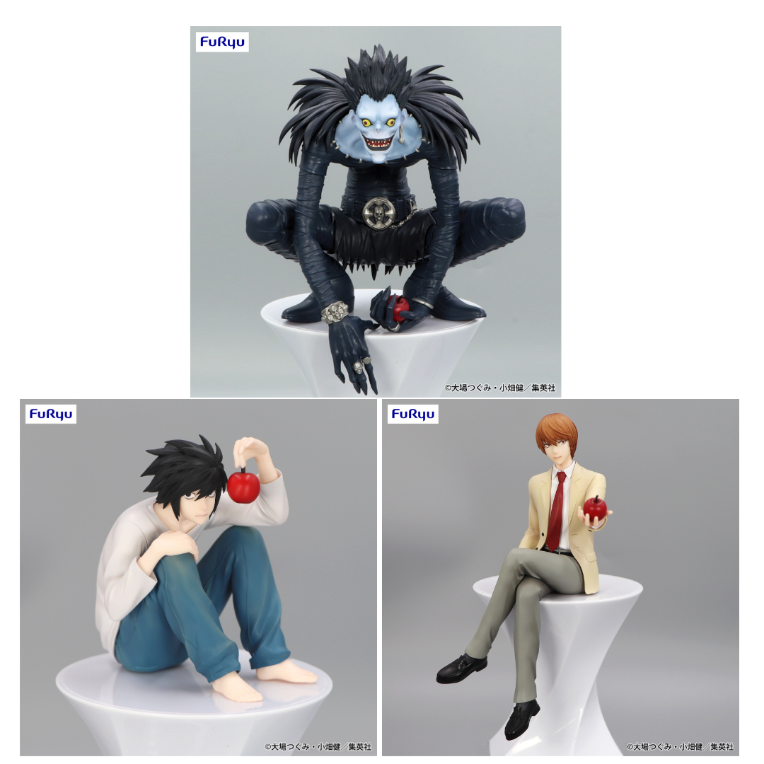 PSL DEATH NOTE Noodle Stopper Figure Set of 3 FuRyu