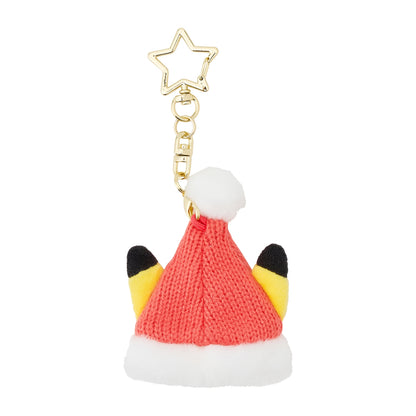 Pokemon Center 2026 Christmas Holiday Pikachu Santa Hat Keychain Japan
