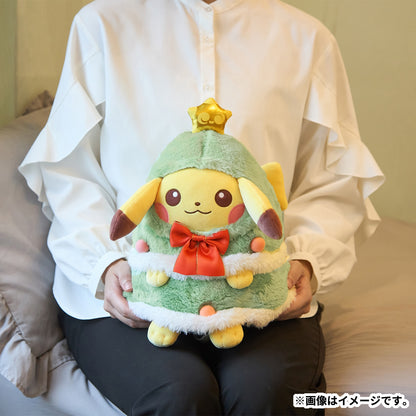 Pokemon Center 2026 Christmas Mochifuwa Plush Tree Pikachu Japan