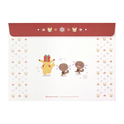 Pokemon Center 2026 Christmas Holiday Pikachu Message Card JAPAN