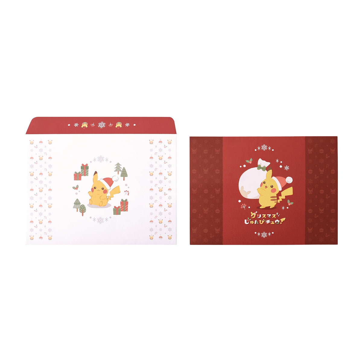 Pokemon Center 2026 Christmas Holiday Pikachu Message Card JAPAN
