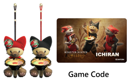 PSL Monster Hunter Wilds x Ichiran Hakata Thin Noodles Game Serial Code