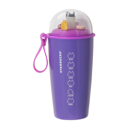 Starbucks Japan 2025 Playful Halloween Cat Tumbler Mug Bag