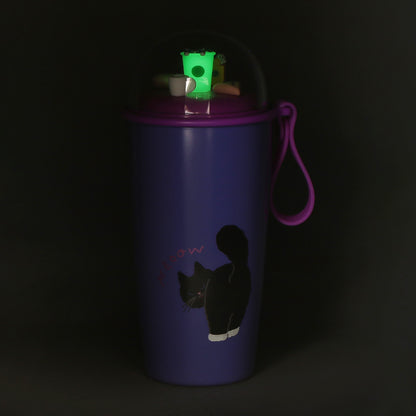 Starbucks Japan 2025 Playful Halloween Cat Tumbler Mug Bag