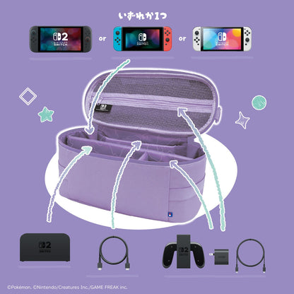 PSL Ditto Storage Bag for Nintendo Switch 2 HORI Official Pokémon Case Japan