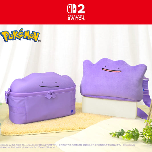 PSL Ditto Pouch & Bag 2-Piece Set for Switch 2 HORI Official Pokémon Case Japan