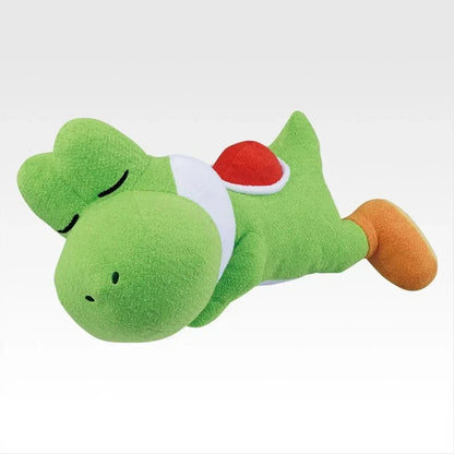 Yoshi Super Mario Ichiban Kuji Plush Doll Last One Award Sleeping 35cm Japan New