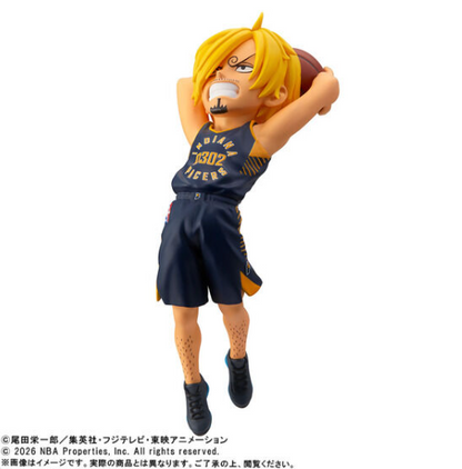 PSL One Piece x NBA WCF World Collectable Figure Sanji 9cm